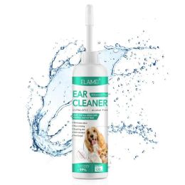 Housebreaking Dog Ear Wash Pet Ear Cleaning Solution 120ml Gentle Deodorising Cleaning Ear Rinse NoIrritating Soothe Pet Dog Ears Wash