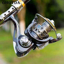 Reels Lightweight Spinning Reel 2000 3000 4000 5000 6000 7000 Coil 5.2:1 Lure Fishing Reels Tackle for Trout Peche Bass Pike Zander