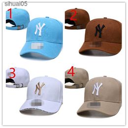 Stingy Hats Designers Sun Hats Mens Womens Women Snapback Hatsmen S Baseball Cap NY Letter H5-3.1 men 240229