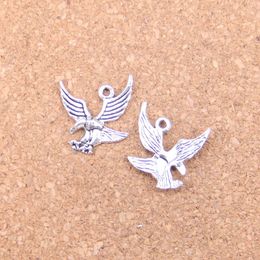 150pcs Antique Silver Bronze Plated eagle hawk Charms Pendant DIY Necklace Bracelet Bangle Findings 20 20mm273m