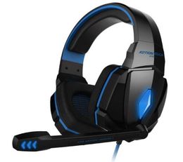 EACH G4000 Stereo 35mm LED Gaming Headphone Headset with Mic Lights for Gamer PC iphone tablet6645370