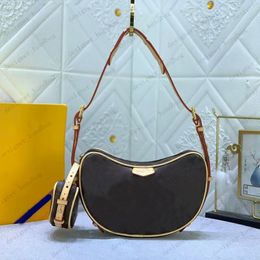 Denim Designer Tasche Croissant MM Damen Designer Handtasche Geldbörse Hobo Satchel Clutch Abend Baguette Bucket Tote Tasche Umhängetasche Pochette