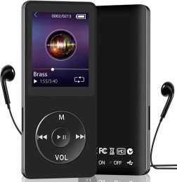 Player Mp3 Music Player With Lcd Display Buitin Speaker Portable Audio Receiver Music Playing Sports Mp4