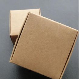 wholesale Wholesale Kraft Paper Packing Box Gift Box Soap Wedding Candy Jewelry Cake Cookies Chocolate Baking Packaging ZZ