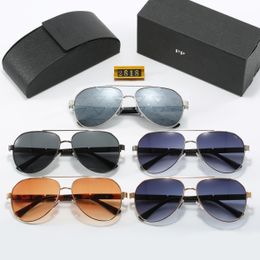 Polarised sunglasses men Designer Pard Sunglasses Outdoor Shades Fashion Classic Lady Sun glasses for Women Luxury Eyewear 5 Colour Optional Triangular signature