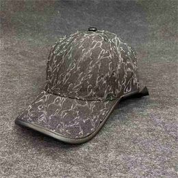 Stingy Brim Euramerican designer fighting hat and brands letter ball cap 4 season luxury brown baseball cap hat bundled hat 240229
