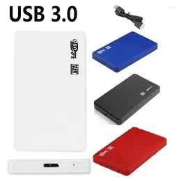 Computer Cables 2.5 Inch USB 3.0 Hard Drive Case SATA HDD SSD Enclosure External Disk Box For PC Laptop Smartphone