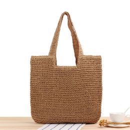 2024 weave Straw Small tote beach Bags Womens mens summer handbag Designer Shoulder bag luxury weekend Crossbody lady clutch Beach hand shopping bags