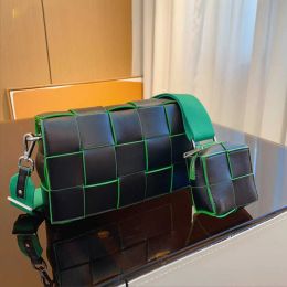 Designer bags unisex CrossBody Bag Wallets men women messenger bags cowhide Classic Luxury Handbags Black Purses with pouch