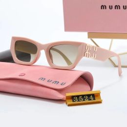 Simple designer sunglasses women sunglasses personality Mirror leg metal large letter design multicolor cat eye