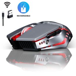 Mice USB Wireless Mouse Charging Silent Mouse Touch Wheel Gaming Mouse For TWolf Q15 FourColor Computer Peripheral Office Mouse