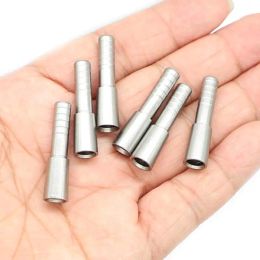 Equipment 12/24pcs Stainless Steel Insert Fit ID5.2mm OD 6.3/6.5/6.8/7.1mm Carbon Arrows Shaft For Hunting Shooting Accessory