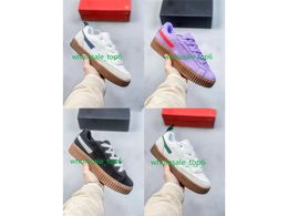 Designer Fenty X Cloud White Core Black Sneaker Scarpe Rihanna White Gum Red Mango Donne Donne Walking Trainer 36-44