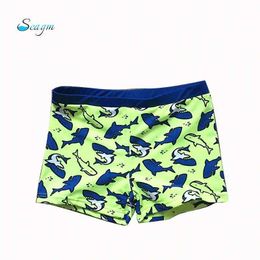 Swim wear 9 Styles Print Boys Kids Swim Trunks Shorts 3 Colours Bandage Kids Swimsuit Boys Swimming Trunk Swimwear Summer Bathing Suit A108 240229