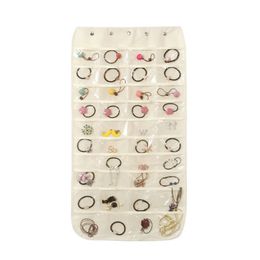 1Pc Hanging Storage Bag Handbag Earrings Chains Hanging Jewellery Holder Display Bag Organiser for Bracelet Necklaces Home Decor2663