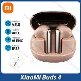 Headphones Xiaomi MIJIA Redmi Buds 4 Bluetooth Earphone TWS True Wireless Earbuds In Ear Noise Cancelling HIFI Stereo Headphones With Micr