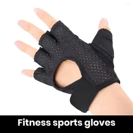 Cycling Gloves Anti-wear Gym Breathable Anti-slip For Men Women Sweat-absorbing Fitness Hand Protector Strength