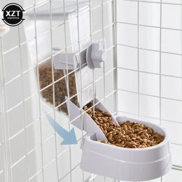 Feeding Automatic Pet Dog Cat Bowl Pet Cage Hanging Bowl Food Container Water Feeder Dispenser For Puppy Cats Dogs Rabbit Pet Products