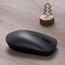 Mice New Xiaomi Wireless Mouse Lite 2.4GHz 1000DPI Ergonomic Optical Portable Computer Mouse USB Receiver Office Game Mice For PC Lap