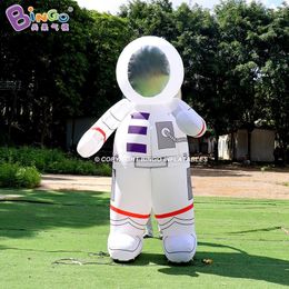 wholesale 8mH (26ft) Personalized advertising inflatable cartoon astronaut character inflation spaceman balloons for party event decoration toys sports