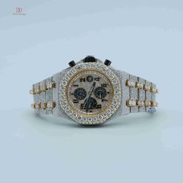 Elevate your luxury fashion statement with a mens bust down Moissanite diamond watch captures the essence of the latest trends