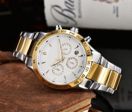 New Fashion Mens Automatic Quartz Movement Waterproof High Quality Wristwatch Hour Hand Display Metal Strap Simple Luxury Popular Luminous meter waterproof T8019