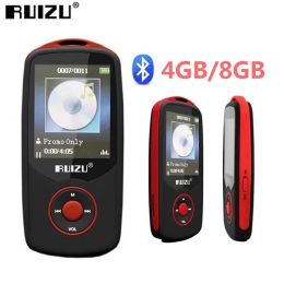 Player RUIZU X06 X06S Bluetooth Sport MP3 Player with 4GB/8GB 1.8 Inch Screen High Quality HiFi Music Player Support FM,Recorder,EBook