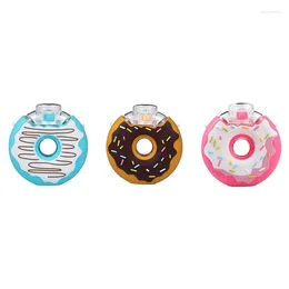 Water Bottles Donut Children Bottle Doughnut Portable Kettle With Straw Cups Kindergarten Kids Drinkware