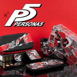 Cases Protective Case Set for Nintendo Switch/OLED Game Console Protective Case Persona 5 Limited Including Protective Bag Dust Cover