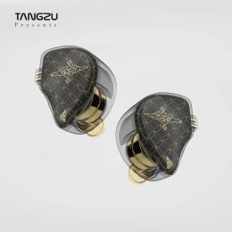 Headphones TANGZU WAN ER SG 10mm Dual Cavity Dynamic Driver HIFI Inear Earphone Monitor Detachable 0.78mm 2Pin Music Audiophile Earbud