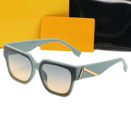 Designer Sunglass Fashion Shades Letters Sunglasses Women Men Sun glass Print Goggle Adumbral 6 Colour Option