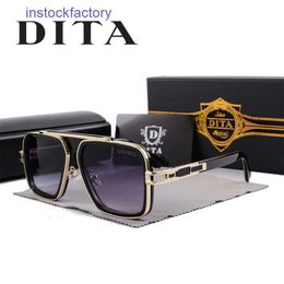 Original 1to1 Dita Classic DITA Business Leisure Sunglasses Fashion Tita Mens and Womens Driving Glasses