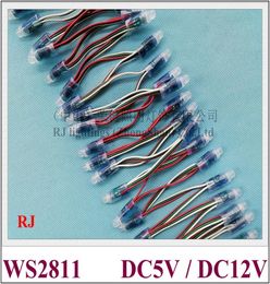 waterproof IP67 WS 2811 full Colour LED pixel light module LED exposed light string for sign letters PVC DC5V DC12V 03W WS2811 C4456651