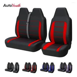 Car Seat Covers AUTOYOUTH 2 1 Heavy Duty Van Universal Fit Driver & Twin Passanger Bus Seater For Vito Vivaro