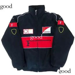 F1 Formula 1 Racing Jacket Winter Car Full Embroidered Logo Cotton Clothing Spot Sale 459