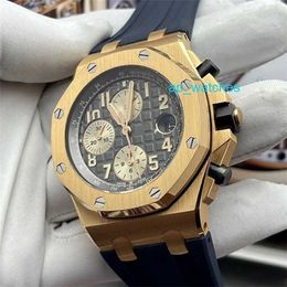 Luxury Audemar Pigue Watches Airbnb AP Royal Oak Offshore 26470OR OO A125CR.01 Automatic Machinery 18K Rose Gold Watch Offshore 26470OR OO A125CR.01 FUN Y8XL