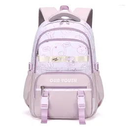 School Bags 2024 Double Strap Shoulder Bag Girl Student Teens Backpack Rucksack Travel Pack Versatile Trendy Book