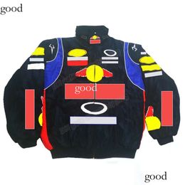 Winter F1 Formula One Team Racing Jacket Apparel Fans Extreme Sports Fans Clothing F1 Jacket For Man Bomber Jacket Designer Jacket 434