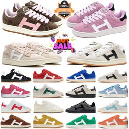 2024 Designer Suede Shoes Mens Casual shoes sneakers Black Dark Green Scarlet Grey Crystal White Bark Gum Argentina Pink Red Velvet Vegan Women Sports Triners