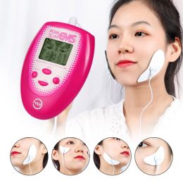 Devices EMS MicroCurrent V Face Lifting Beauty Machine Facial Skin Tighten Release Neck Pain Vibration Massager Arm leg Slimming Device