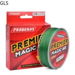 Lines 100m New 16strand Braided Fishing Line PE Material 20120LB Smooth Salt Water/Freshwater Multifilament Fishing Line