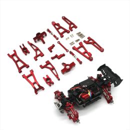 Cars Mjx Hyper Go Spare Parts 16207 16208 16209 16210 H16H Modified Rc Drift Car Remote Control Cars Metal Upgrade Accessories