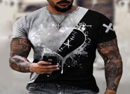 Men039s TShirts 3D Animated Printed Tshirt Casual Large Shirt Skull Design Street Clothes In Summer 20226451455