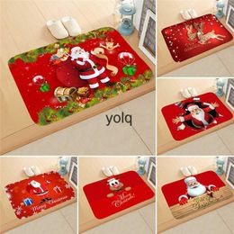 Carpets Christmas Flannel Carpet Happy New Year 2021 Merry Ornament 2020 Decorations For Home Xmas Gifts DHL Free ShippingH24229