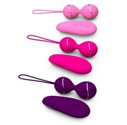 Wireless Remote Control Vibrator 7 Speed Dual Motors Vibration Jump Egg Clit Massager Adults Sex Toys Love Egg For Women MX1912286556337