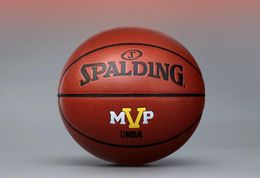 Spalding MVP brown PU Leather Basketball 76027Y indoor outdoor wearresistant antiskid basketball Ball match Training ball Size77116056