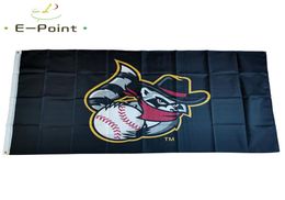 MiLB Quad Cities River Bandits Flag 35ft 90cm150cm Polyester Banner decoration flying home garden Festive gifts8345338