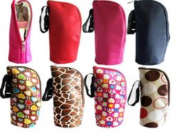 Baby Feeding Bottle Cover Insulation Bag Heat Insulation Cold Preservation Hang baby strollers Keep Temperature Thermal Bag8886108