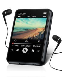 Player New M4 MP3 Player Bluetooth 5.0 Touch Screen HiFi Lossless Music Play Builtin Speaker 32GB Support FM Radio Recording EBook