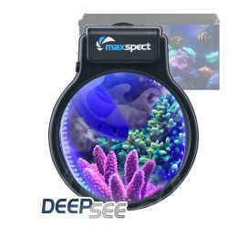 Parts NEW Plus Aquarium Fish Tank Flipper DeepSee Magnified Viewer 3/4 Times Optical Magnification To Display Coral Fish Decoration